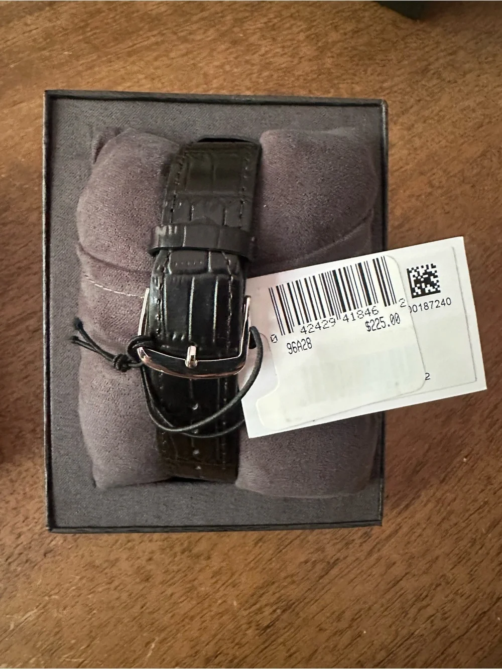 Bulova Black and Gold 150 Anniversary Box